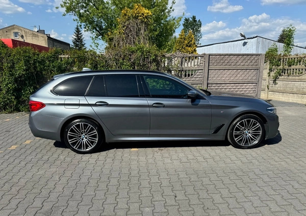 BMW Seria 5 cena 129000 przebieg: 113965, rok produkcji 2017 z Radomsko małe 92